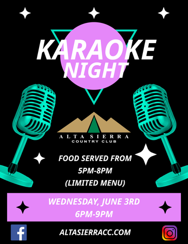 Karaoke Night June 26