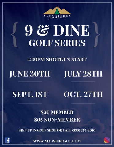 Nine and Dine Series FINAL